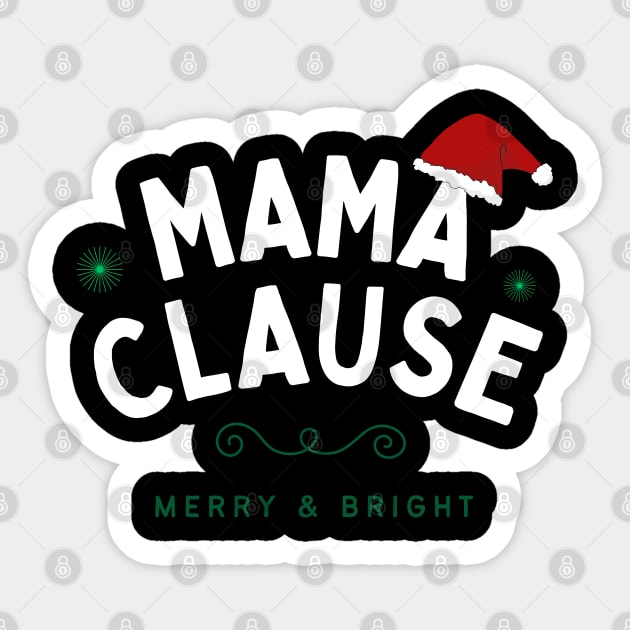 mama claus Sticker by mmpower